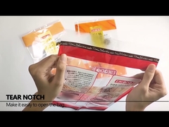 Sacos de embalagem de vegetais frescos PET/CPP personalizados Sacos de plástico de alho Bopp com janela transparente