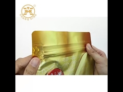 Embalagem de arroz de 5 kg Sacos com fecho de fecho de fecho de fecho de fecho com fundo plano com UV desaparecer