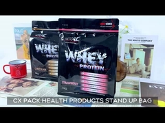 Impressão de gravura Bolsas de barreira vertical Ferradura laminada para produtos de saúde