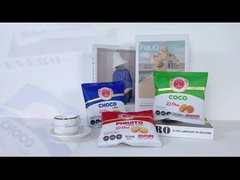 Saco de embalagem de alimentos selado independente para bolinhos de chocolate