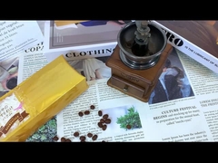 Saco de embalagem de fecho à prova de umidade para alimentos secos chá café