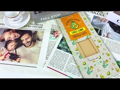 Sacos de embalagem de papel com janela para alimentos secos à prova de umidade