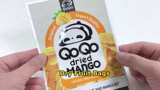 Sacos de embalagens plásticas personalizadas para nozes e frutas secas