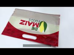 Sacos de embalagem de vegetais frescos personalizados com zíper