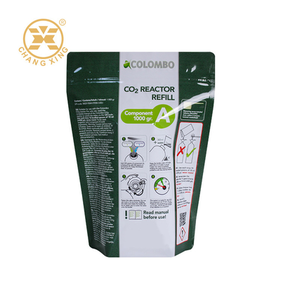 Custom Printed Aluminum Foil VMPET Fertilizer Stand Up Zipper Pouch Pesticide Fertilizer Packing Bag