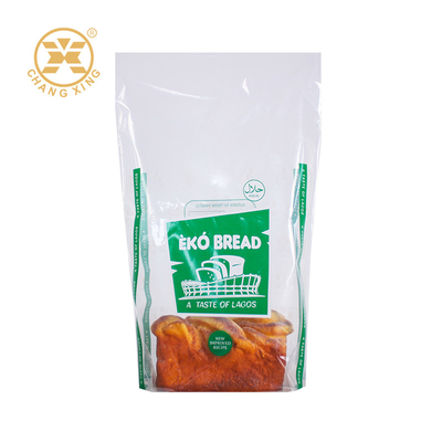 VMPET PE Heat Sealing Bakery Bread Packaging Bag Biscuit Bread Bag LDPE Plastic Transparent Bread Packaging Pouch