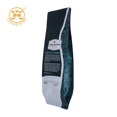Custom Printed Coffee Packaging Bags Plastic Coffee Pouch Moisture Proof Coffee Bean Zipper Bags
