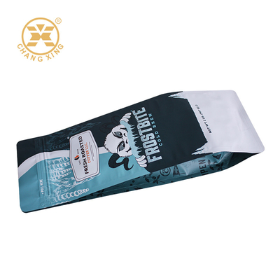 Custom Printed Coffee Packaging Bags Plastic Coffee Pouch Moisture Proof Coffee Bean Zipper Bags