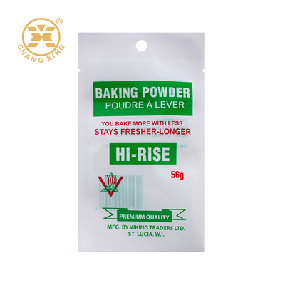 Custom Printing Baking Powder Dried Food Packaging Bag Moisture Proof Plastic Stand Up Pouch