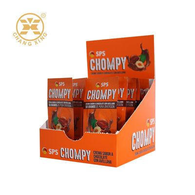 Custom Jelly Display Box with 300/350/400gsm Cardpaper Recyclable and Eco-friendly Shelf Ready Packaging Box