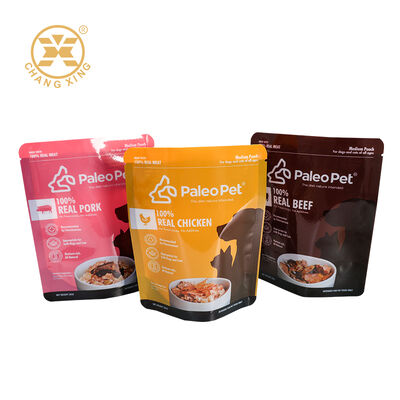 Custom Printed Foil Mylar High Quality Pet Food Packaging Stand Up Pet Cat Food Bag