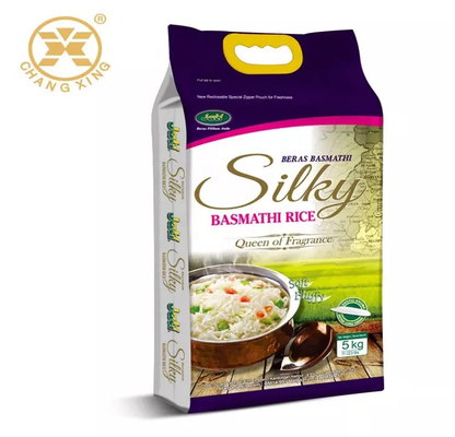O saco de empacotamento do arroz plástico de NY/PE personalizou 1kg/2kg/5kg