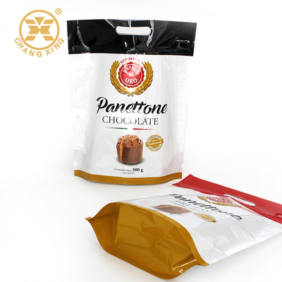 Levante-se o malote impermeável do empacotamento de alimento para o pó do pão da farinha