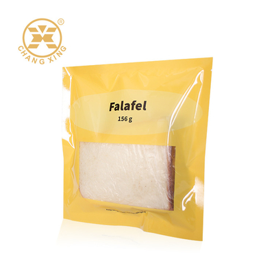 Malote flexível do pão do Falafel do bolo da padaria da qualidade de alimento que empacota com janela clara