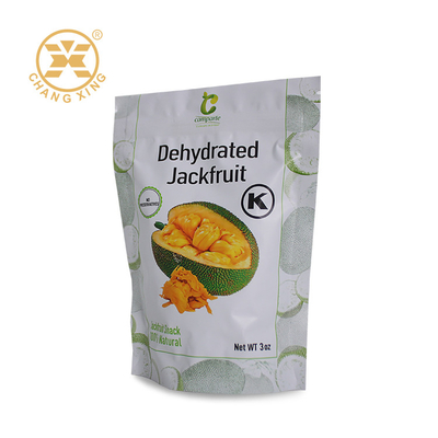 saco secado do Jackfruit do alimento de petiscos 100g com fechamento do zíper