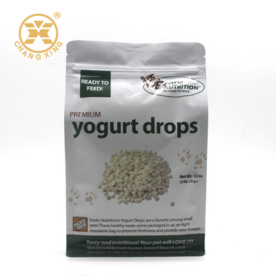 Saco de alumínio impermeável de Cat Dog Pet Food Package com zíper