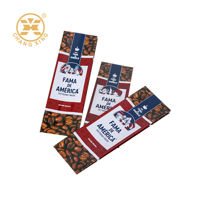 Sacos de embalagem de café OEM personalizados 250 gr com válvula e zíper
