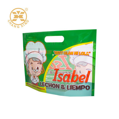 Sacos de embalagem de frango assado grande para animais de estimação com design original impressão em rotogravura