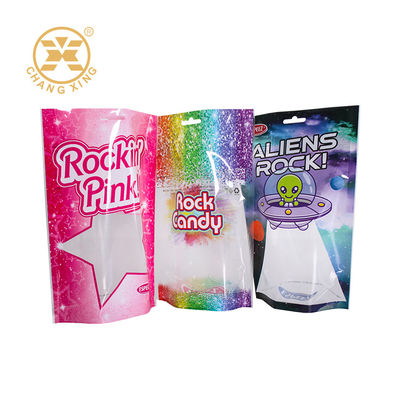 Sacos de embalagem de lanches de 180 microns de plástico personalizado