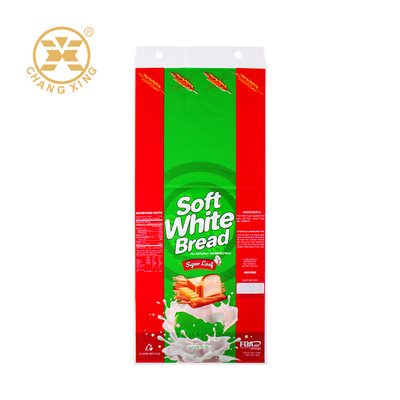 PET / PE Impressão personalizada de pães de padaria Embalagens de pães de padaria Sacos de plástico à prova de gordura com logotipo