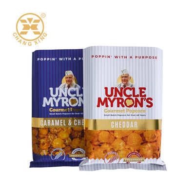 Embalagens de 500g de frutas secas, impressas sob medida, de plástico selado de três lados