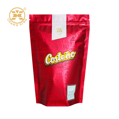 Bolsa de papel de alumínio Stand Up Pouch Bolsa de chá de grãos de café Bolsa de embalagem de alimentos Bolsa de embalagem autônoma