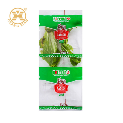 Sacos de embalagem de vegetais frescos PET/CPP Bopp Sacos de plástico de frutas com logotipo personalizado