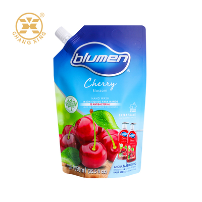 500 ml 1L de sabão líquido, saco de limpeza, saco de embalagem de detergente, saco de embalagem de desinfetante de mão líquido, com saco de limpeza