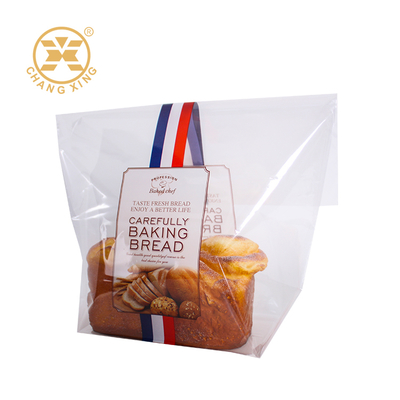 Sacos de embalagem de pão de padaria PET PE impressos sob medida