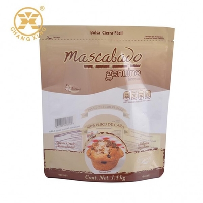 Não empacotamento de pão sustentável de empacotamento do Ziplockk dos sacos de plástico do bolo Resealable plástico do escapamento