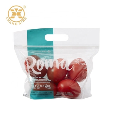 O empacotamento seco reusável do fruto do fruto fresco VMPET Transoparent ensaca 500g está acima dos malotes com janela