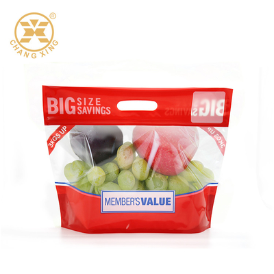 VMPET que Bopp Antifog frutifica reciclável levantam-se o saco de plástico transparente Resealable dos malotes