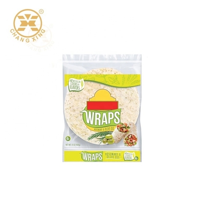 As tortilhas VMPET envolvem a padaria reciclada que empacota o saco de empacotamento impresso do sanduíche 500g