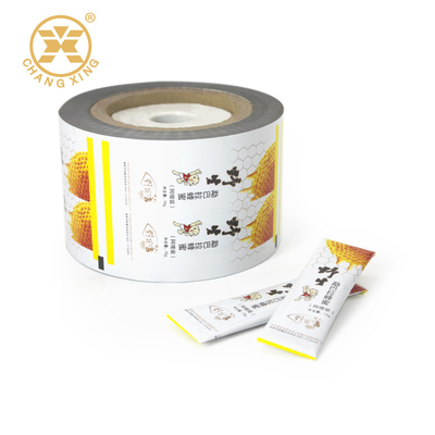 Rolo estratificado de alumínio da folha VMPET Honey Sachet Packaging Self Adhesive