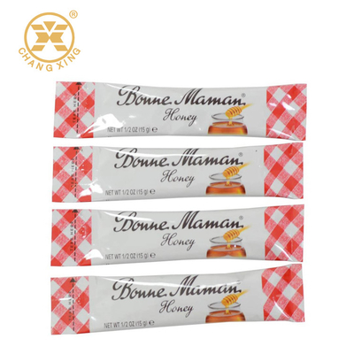 pacotes plásticos do rolo de filme de 76.2mm para empacotar Honey Packaging Metallized Film superior