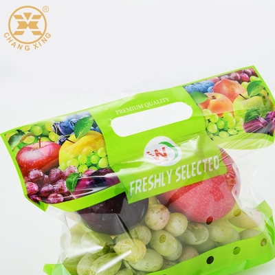 vegetal de fruto 750g fresco composto transparente que empacota sacos de plástico de Bopp