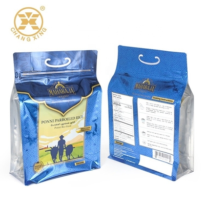 Revestimento lustroso saco do arroz de 5 quilogramas para o empacotamento do armazenamento
