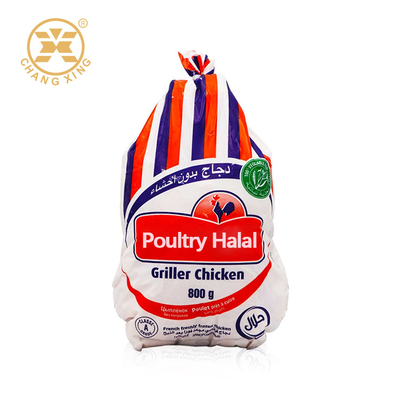 Malote plástico congelado 1200g do saco do empacotamento de alimento do PE OPP 900g para embalar a galinha de Turquia